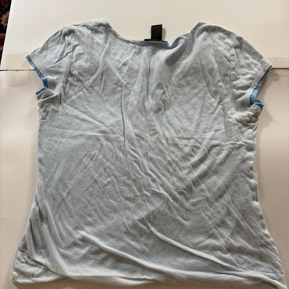 The-limited Women's Blue T-shirt - Picture 7 of 7